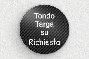 Targhe nere - PVC - undefined - carbon-blanc - none - it-targa-colore-nero-003-4-1747275655193