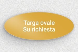 Targhe ovali - Alluminio - undefined - or - none - it-targa-colore-oro-002-2-1747275220074