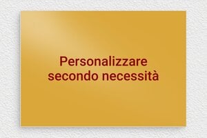 Targhe dorate - Alluminio - undefined - or - none - it-targa-colore-oro-004-1-1747275267777