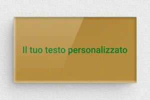 Targhe dorate - Plexiglass - undefined - or-fonce-vert - none - it-targa-colore-oro-004-3-1747275275728
