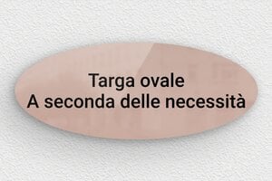Targhe rosa - Plexiglass - undefined - miroir-rose-noir - none - it-targa-colore-rosa-002-5-1747275504979