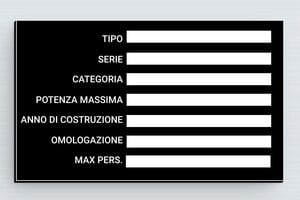 Targhe personalizzate per l'ambito nautico - PVC - undefined - custom - glue - it-targa-del-costruttore-navale-003-1-1747208509891