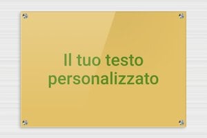 Targhette personalizzate online - Plexiglass 5mm - undefined - custom - screws-spacer-large - it-targa-in-plexiglass-001-1-1747278462465