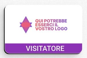 Badge magnetici  - Etichetta PVC - Magneti - undefined - custom - badge - it-targa-nome-003-4-1747214701785