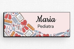 Badge per infermieri  - Etichetta PVC - Magneti - undefined - custom - badge - it-targa-nome-022-3-1747214793480