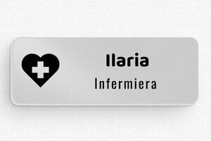 Badge per infermieri  - Etichetta Alluminio - Magneti - undefined - anodise - badge - it-targa-nome-030-3-1747279548525