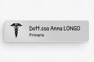 Badge per infermieri  - Etichetta Alluminio - Magneti - undefined - anodise - badge - it-targa-nome-032-3-1747279555698
