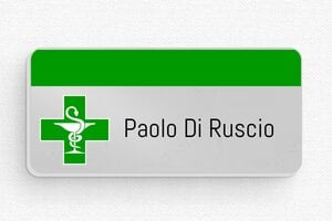 Badge per infermieri  - Etichetta Alluminio - Magneti - undefined - anodise - badge - it-targa-nome-036-3-1747279571755