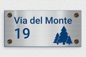 Numeri civici in alluminio - PVC - undefined - acier-bleu - screws-caps - it-targa-numero-casa-acciaio-inox-002-3-1747277355283