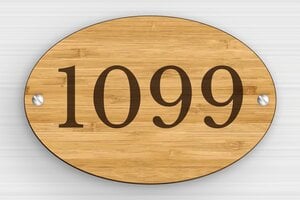 Numeri civici in legno - Legno - undefined - bambou - screws - it-targa-numero-casa-legno-001-3-1747277453983