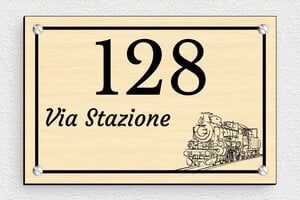 Numeri civici in legno - PVC - undefined - erable-noir - screws - it-targa-numero-casa-legno-002-1-1747277471660