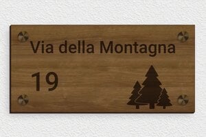 Numeri civici in legno - Legno - undefined - noyer - screws-caps - it-targa-numero-casa-legno-002-2-1747277474406