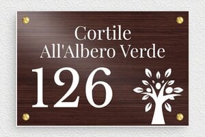 Numeri civici in legno - PVC - undefined - noyer-blanc - screws - it-targa-numero-casa-legno-003-4-1747277525916