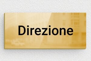 Targhette per porta - Targa per l'ufficio della direzione - undefined - poli - glue - it-targa-porta-001-1-1747212289617