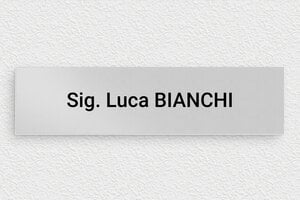 Targhette per porta - Alluminio - undefined - anodise - glue - it-targa-porta-azienda-016-1-1747212254422