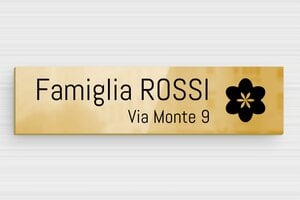 Targhette per porta in ottone - Ottone - undefined - poli - glue - it-targa-porta-casa-ottone-009-3-1747279802209