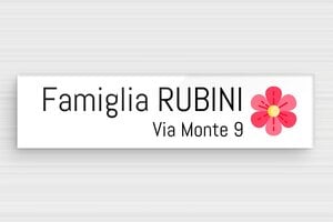 Targhe con nome casa - Plexiglass - undefined - custom - glue - it-targa-porta-casa-plexiglass-009-3-1747279840949
