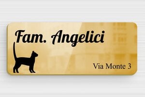 Targhe con nome casa - Ottone - undefined - poli - glue - it-targa-porta-ottone-010-3-1747279807131