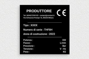 Targhe industriali - PVC - undefined - noir-blanc - glue - it-targa-produttore-industria-005-0-1747209480695