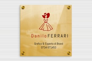 Targhe in ottone - Ottone - undefined - poli - screws-caps - it-targa-professionale-ottone-008-3-1747280386300
