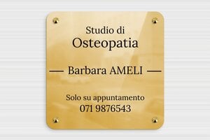 Targhe in ottone - Ottone - undefined - poli - screws-caps - it-targa-professionale-ottone-010-3-1747280403809