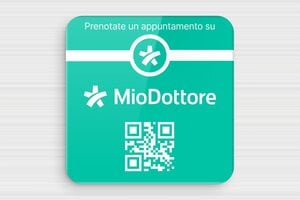 Targhe per studi fisioterapici - Plexiglass - undefined - custom - glue - it-targa-qr-code-appuntamento-003-3-1747646664688