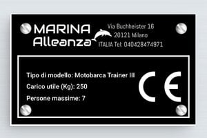 Targhette CE - PVC - undefined - noir-blanc - screws - it-targa-tipo-barca-002-3-1747210396319