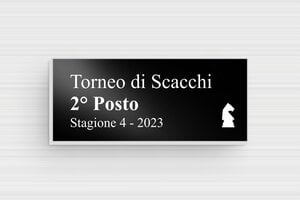 Targhe per coppe e trofei - Alluminio - undefined - noir - glue - it-targa-trofeo-sportivo-001-3-1747217723192