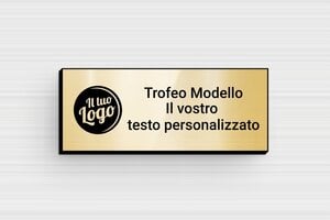 Targhe per coppe e trofei - PVC - undefined - or-brillant-noir - glue - it-targa-trofeo-sportivo-004-3-1747217814778