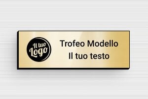 Targhe per coppe e trofei - PVC - undefined - or-brillant-noir - glue - it-targa-trofeo-sportivo-005-3-1747279326398