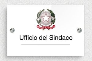 Targhe per studi legali - Plexiglass stampato - undefined - custom - screws-spacer - it-targa-ufficio-008-1-1747210756274