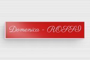 Targhette per cassette postali in alluminio - Alluminio - undefined - rouge - magnetic - it-targhetta-cassetta-postale-alluminio-001-5-1747276516424