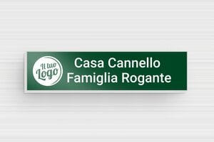 Targhette per cassette postali in alluminio - Alluminio - undefined - vert - glue - it-targhetta-cassetta-postale-alluminio-003-1-1747276545105