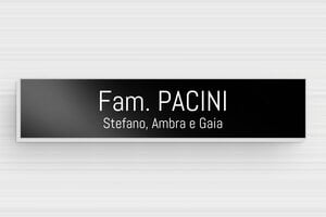 Targhette per cassette postali - Alluminio - undefined - noir - glue - it-targhetta-cassetta-postale-alluminio-015-10-1747278813397