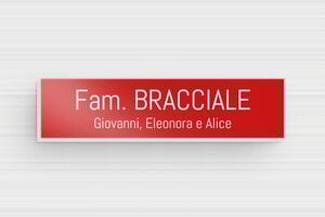 Targhette citofono in alluminio - Alluminio - undefined - rouge - none - it-targhetta-cassetta-postale-alluminio-015-19-1747278875042