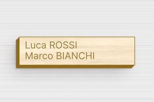 Targhette per cassette postali in legno - Legno - undefined - erable - none - it-targhetta-cassetta-postale-legno-002-3-1747276602450