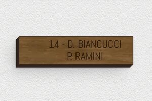 Targhette per cassette postali in legno - Legno - undefined - noyer - none - it-targhetta-cassetta-postale-legno-003-3-1747276629013