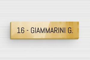 Targhette citofono in ottone - Ottone - undefined - poli - glue - it-targhetta-cassetta-postale-ottone-001-4-1747276681046