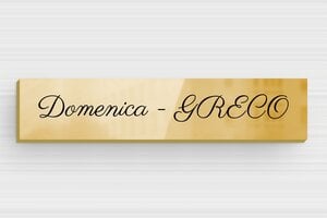 Targhette citofono in ottone - Ottone - undefined - poli - magnetic - it-targhetta-cassetta-postale-ottone-001-5-1747276685698