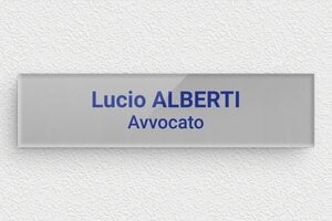 Targhette citofono in plexiglas - Plexiglass - undefined - gris-bleu - glue - it-targhetta-cassetta-postale-plexiglass-004-5-1747276845850