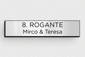 Targhette per cassette postali in pvc - PVC - undefined - gris-brillant-noir - none - it-targhetta-cassetta-postale-pvc-011-33-1747278990436