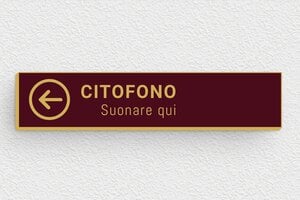 Targhette personalizzate online - Targhetta per citofono - undefined - bordeau-or - glue - it-targhetta-citofono-autoadesiva-001-5-1747216413658