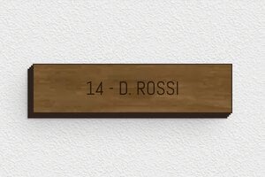 Targhe incise personalizzate - Legno - undefined - noyer - none - it-targhetta-legno-002-1-1747216131985