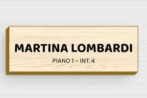 Targhette per cassette postali in legno - Legno - undefined - erable - glue - it-targhetta-legno-005-3-1747280571026