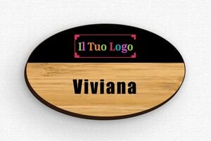 Badge aziendali - Etichetta Legno - Spilla - undefined - bambou - badge - it-targhetta-materiale-fissaggio-001-3-1747646567425