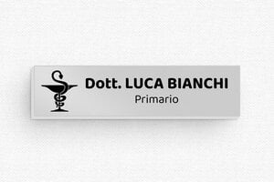 Badge per infermieri  - Etichetta Alluminio - Magneti - undefined - anodise - badge - it-targhetta-nome-005-5-1747214780805