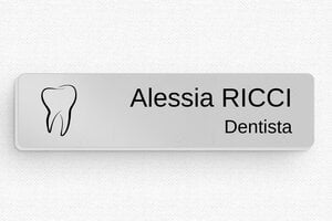 Badge per infermieri  - Etichetta Alluminio - Magneti - undefined - anodise - badge - it-targhetta-nome-018-3-1747279531440