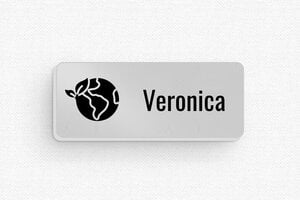 Badge  - Etichetta Alluminio stampato - undefined - anodise-noir - badge - it-targhetta-nome-041-3-1747279591152