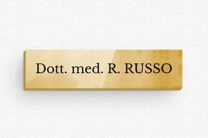 Badge magnetici  - Etichetta Ottone - Magneti - undefined - poli - badge - it-targhetta-nome-045-3-1747279607203