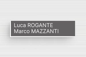 Targhette autoadesive per cassette postali - PVC - undefined - gris-souris-blanc - glue - it-targhetta-per-cassetta-postale-autoadesiva-002-3-1747277011766